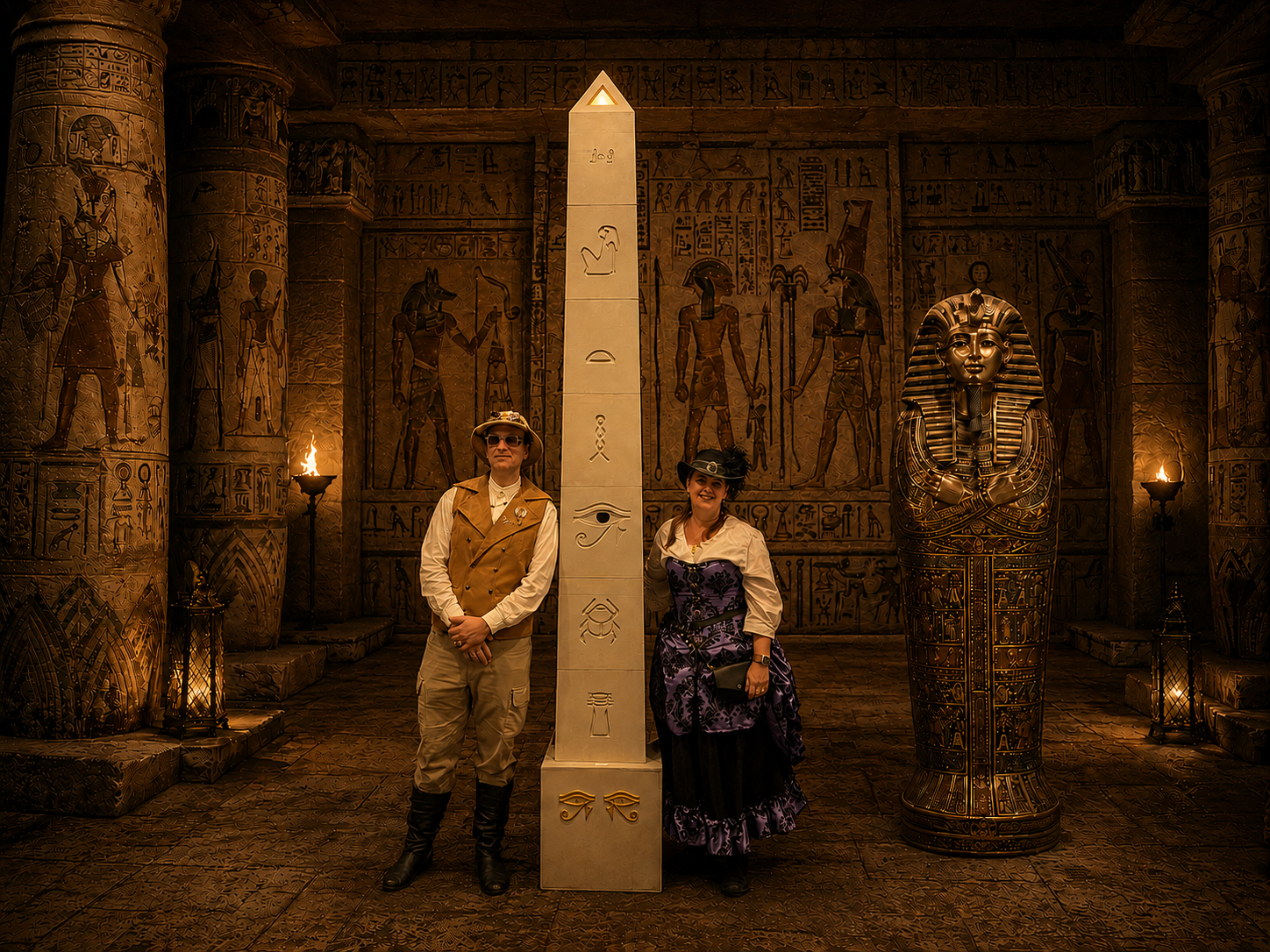 Visiting Lost Tomb of Anubis